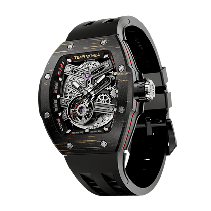 Official TSAR BOMBA TB8218 Atomic Automatic Watch – Interchangeable Collection
