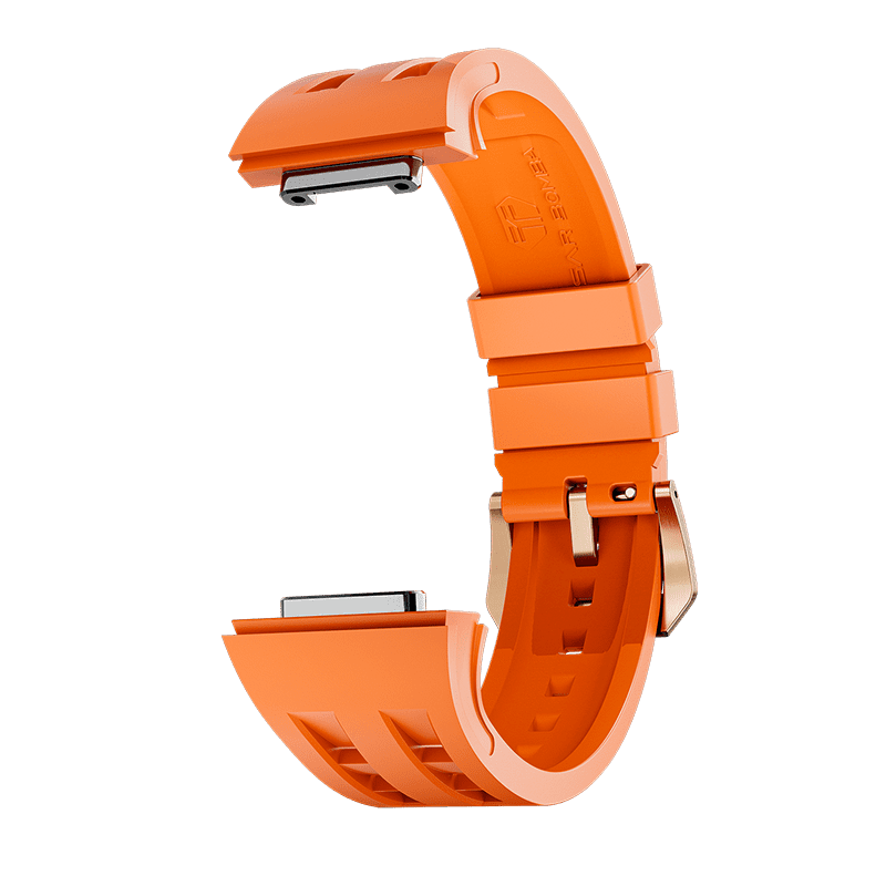 Official TSAR BOMBA Atomic-Interchangeable Watch - TB8214 & TB8218 Interchangeable FKM Rubber Wristband Strap