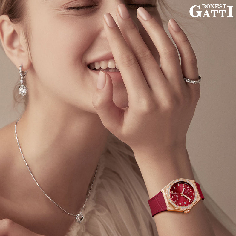 Bonest Gatti BG8902 Diamond Bezel – Citizen Automatic Women’s Watch - Top G Watches