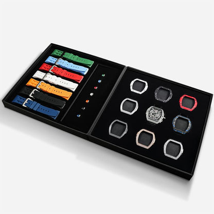 Official TSAR BOMBA TB8218D Diamond Edition – Atomic Interchangeable Automatic Watch (Multi-7 Twin Combo)