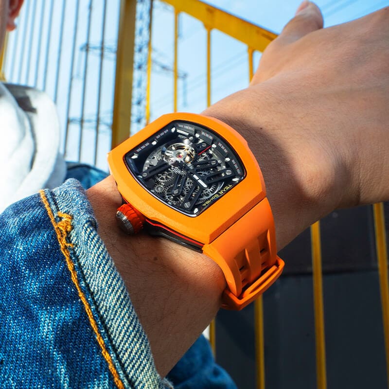 Official Tsar Bomba Atomic-Interchangeable Luxury Mechanical Watch – TB8218