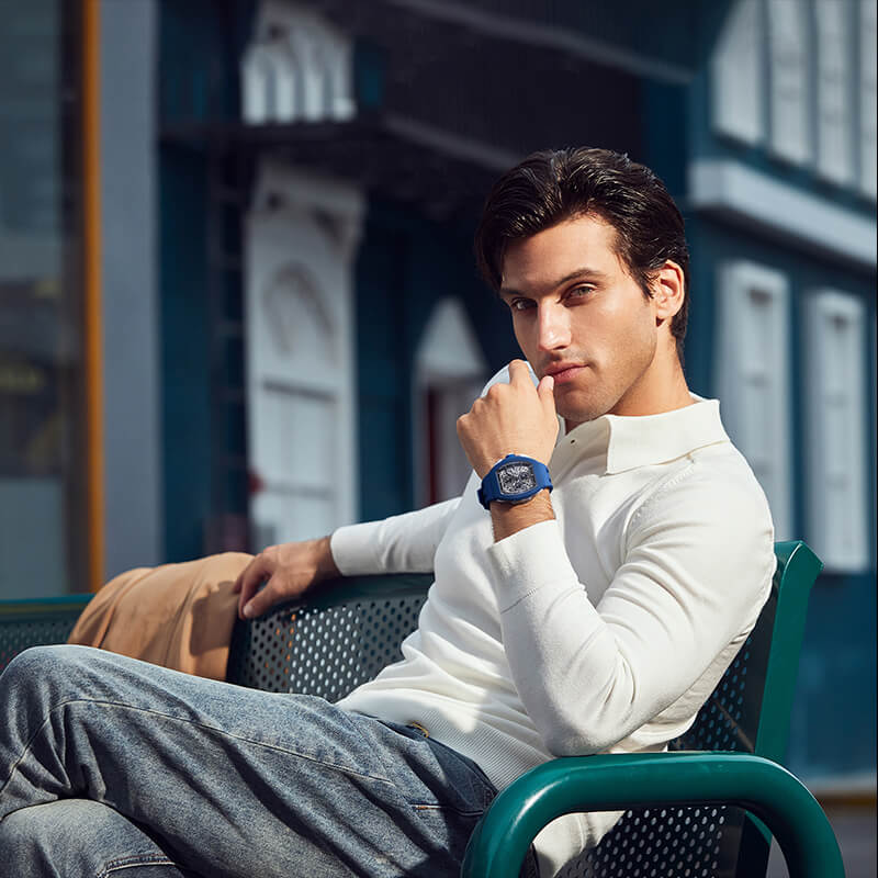 Official TSAR BOMBA – Atomic Interchangeable Luxury Calendar Watch TB8214