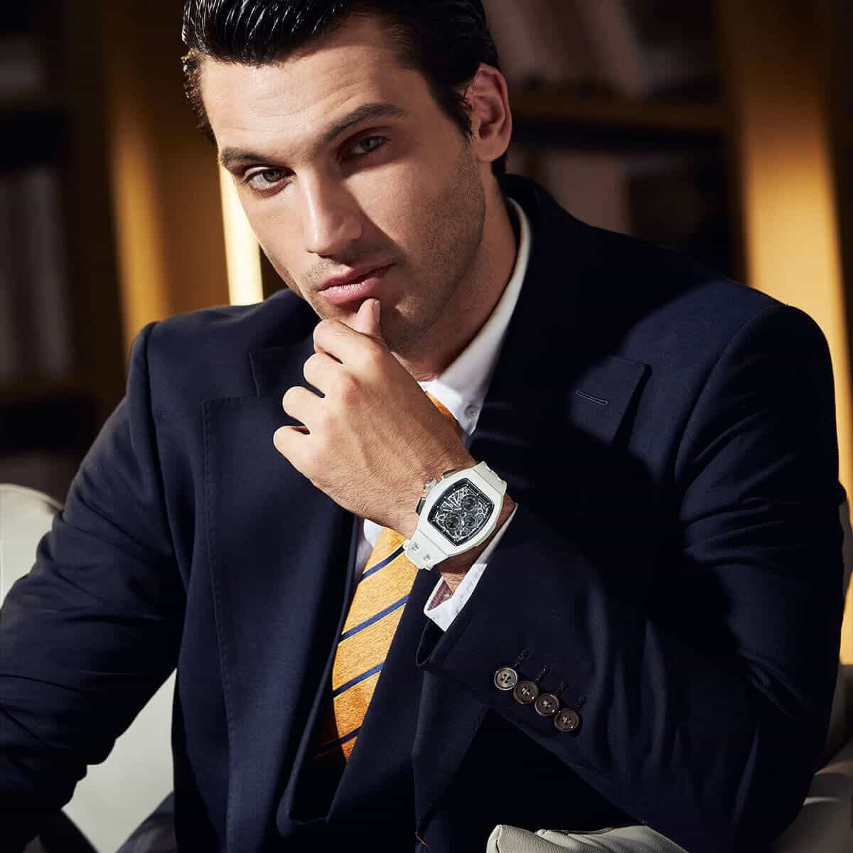 Official TSAR BOMBA – Atomic Interchangeable Luxury Calendar Watch TB8214