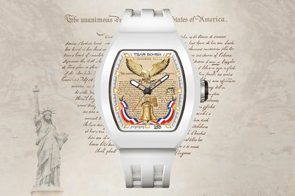 Official TSAR BOMBA TB8218R Minuteman 1776 Limited Edition | 250th Anniversary Automatic Watch