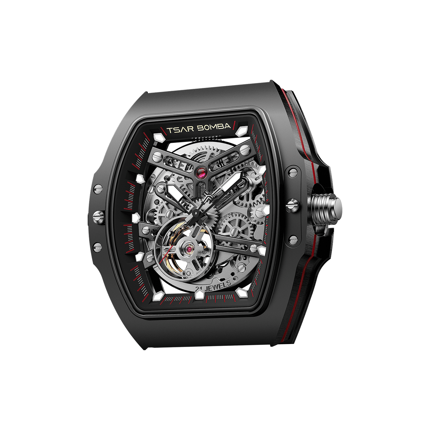 Official TSAR BOMBA TB8214 / TB8218 Build-Your-Own Interchangeable Watch Head – Automatic or Quartz