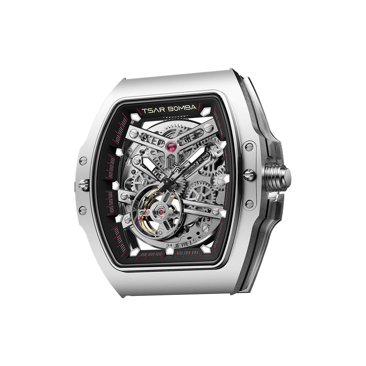 Official TSAR BOMBA TB8214 / TB8218 Build-Your-Own Interchangeable Watch Head – Automatic or Quartz