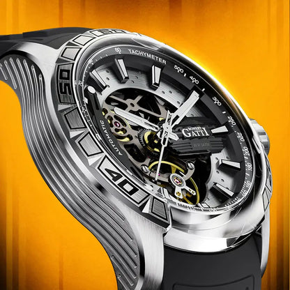 BONEST GATTI BG4005 Skeleton Automatic Men's Sports Watch
