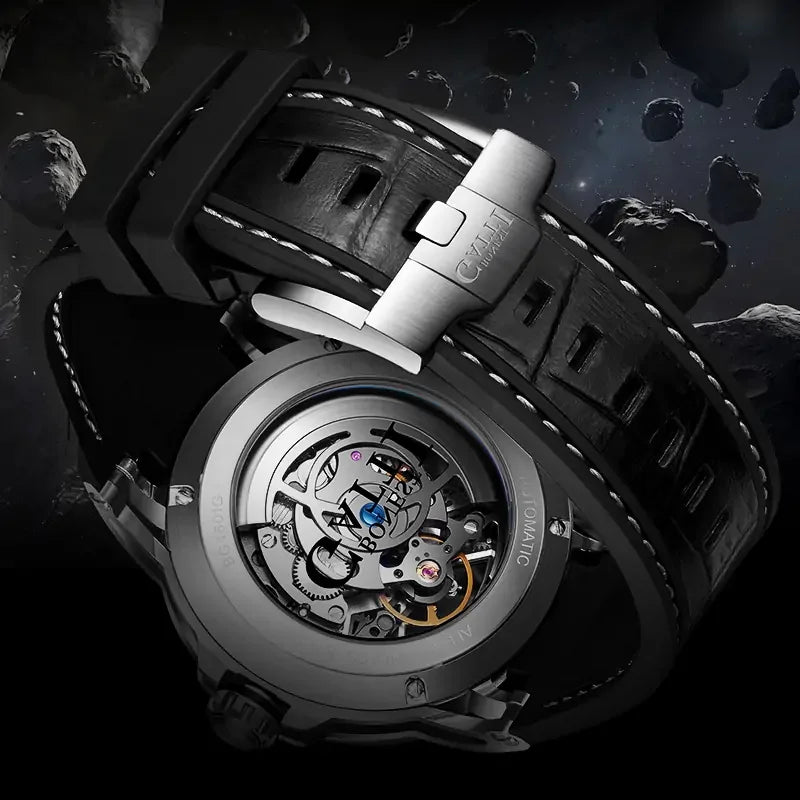 BONEST GATTI BG4601 Skeleton Automatic Sports Watch – Citizen Movement