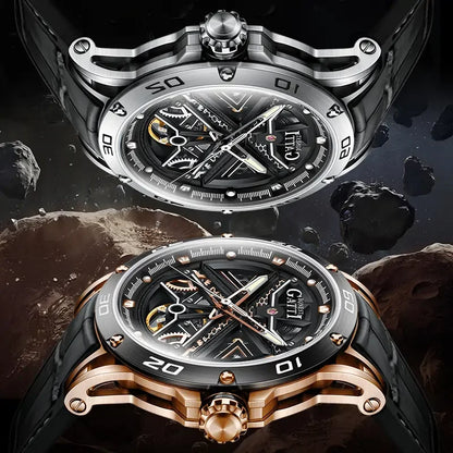 BONEST GATTI BG4601 Skeleton Automatic Sports Watch – Citizen Movement