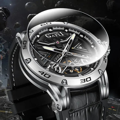 BONEST GATTI BG4601 Skeleton Automatic Sports Watch – Citizen Movement