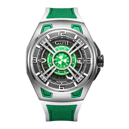 BONEST GATTI BG5803 Radiation Fallout Skeleton Automatic Sports Watch