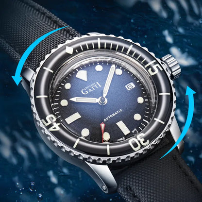 BONEST GATTI BG8002 Automatic Diving-Style Sports Watch – Sapphire Crystal