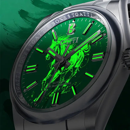 BONEST GATTI BG8015 Wild Horse Luminous Automatic Fashion Watch - Top G Watches