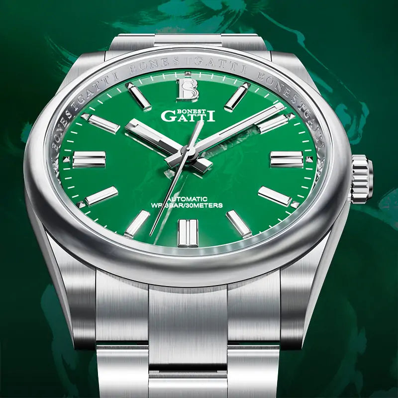BONEST GATTI BG8015 Wild Horse Luminous Automatic Fashion Watch - Top G Watches