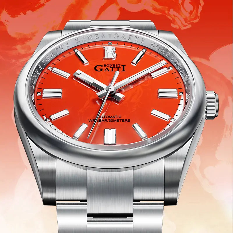 BONEST GATTI BG8015 Wild Horse Luminous Automatic Fashion Watch - Top G Watches