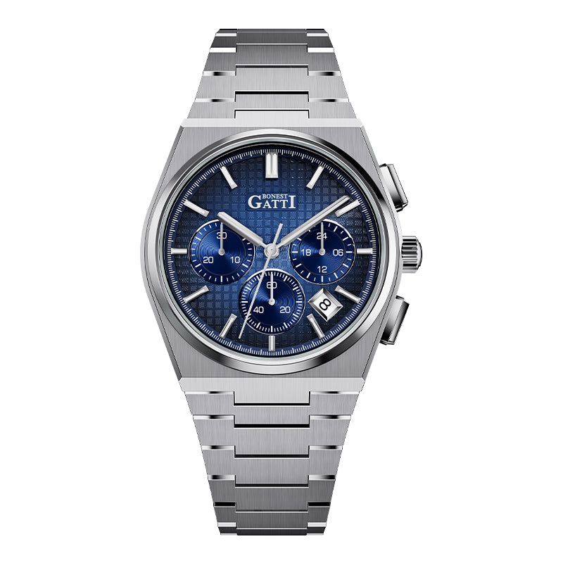 BONEST GATTI BG8016 Multifunction Quartz Chronograph Luxury Sports Watch