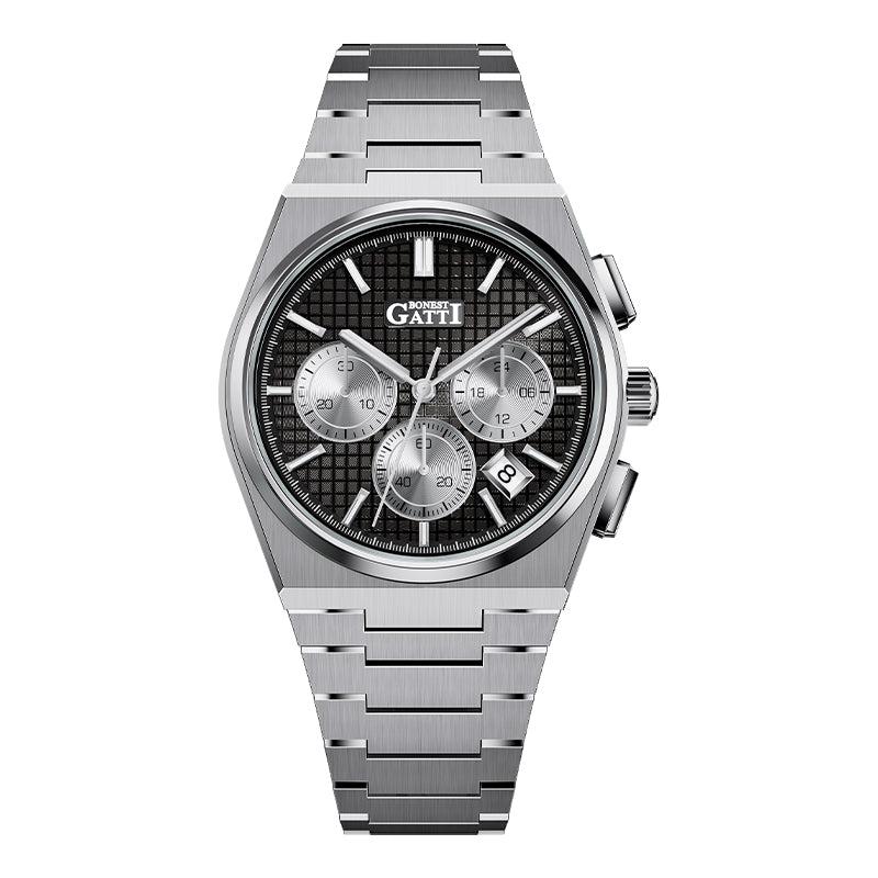 BONEST GATTI BG8016 Multifunction Quartz Chronograph Luxury Sports Watch