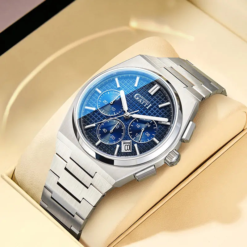 BONEST GATTI BG8016 Multifunction Quartz Chronograph Luxury Sports Watch