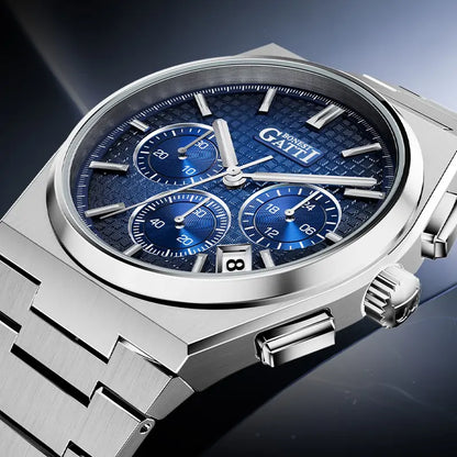BONEST GATTI BG8016 Multifunction Quartz Chronograph Luxury Sports Watch