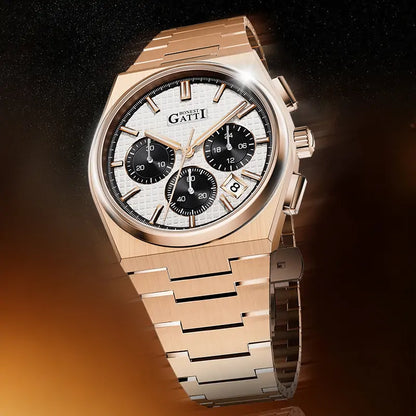 BONEST GATTI BG8016 Multifunction Quartz Chronograph Luxury Sports Watch