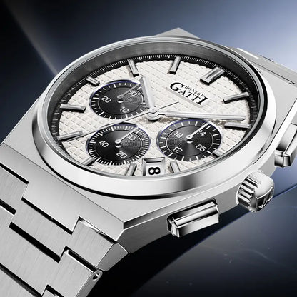 BONEST GATTI BG8016 Multifunction Quartz Chronograph Luxury Sports Watch