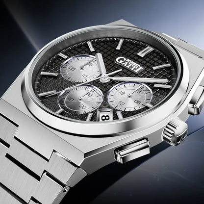 BONEST GATTI BG8016 Multifunction Quartz Chronograph Luxury Sports Watch