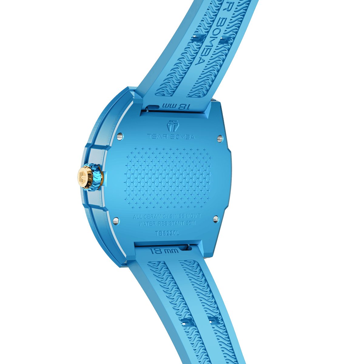 Official TSAR BOMBA Nucleus Femme Ladies Ceramic Watch – Swiss Movement TB8220L