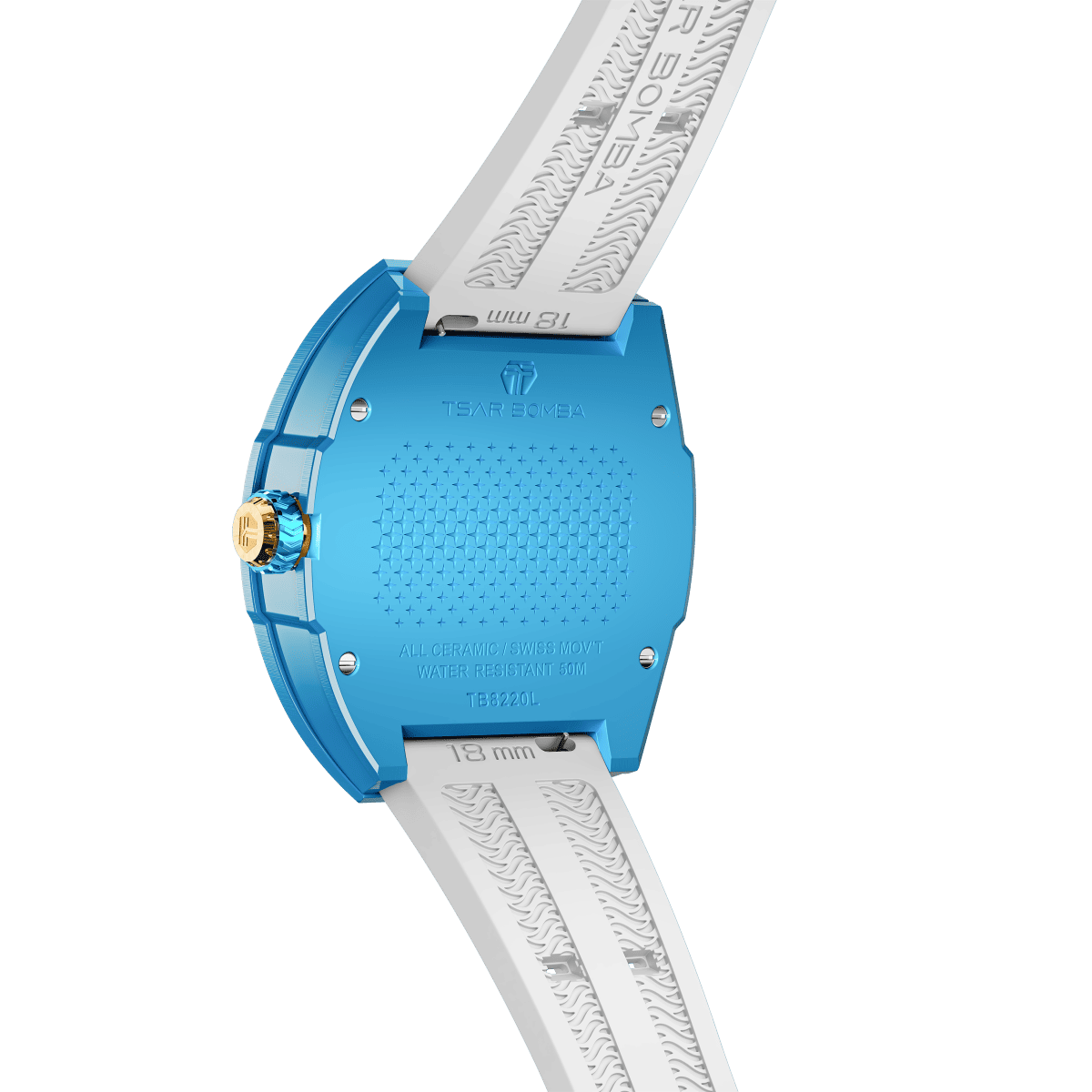 Official TSAR BOMBA Nucleus Femme Ladies Ceramic Watch – Swiss Movement TB8220L