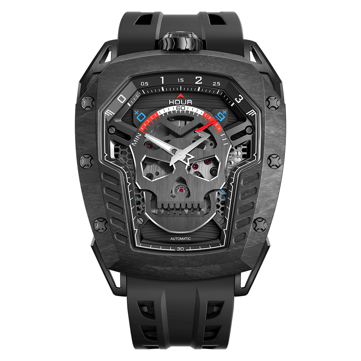 Official TSAR BOMBA Reactor-Core Decay TB8227 Automatic Watch | Carbon Fibre Luxury Watch