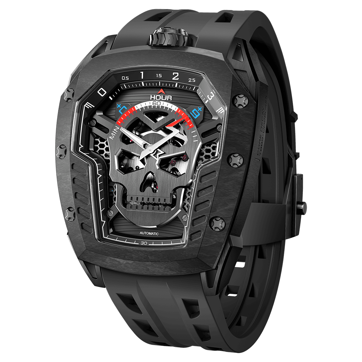 Official TSAR BOMBA Reactor-Core Decay TB8227 Automatic Watch | Carbon Fibre Luxury Watch