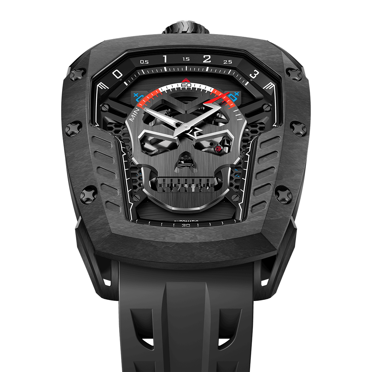 Official TSAR BOMBA Reactor-Core Decay TB8227 Automatic Watch | Carbon Fibre Luxury Watch