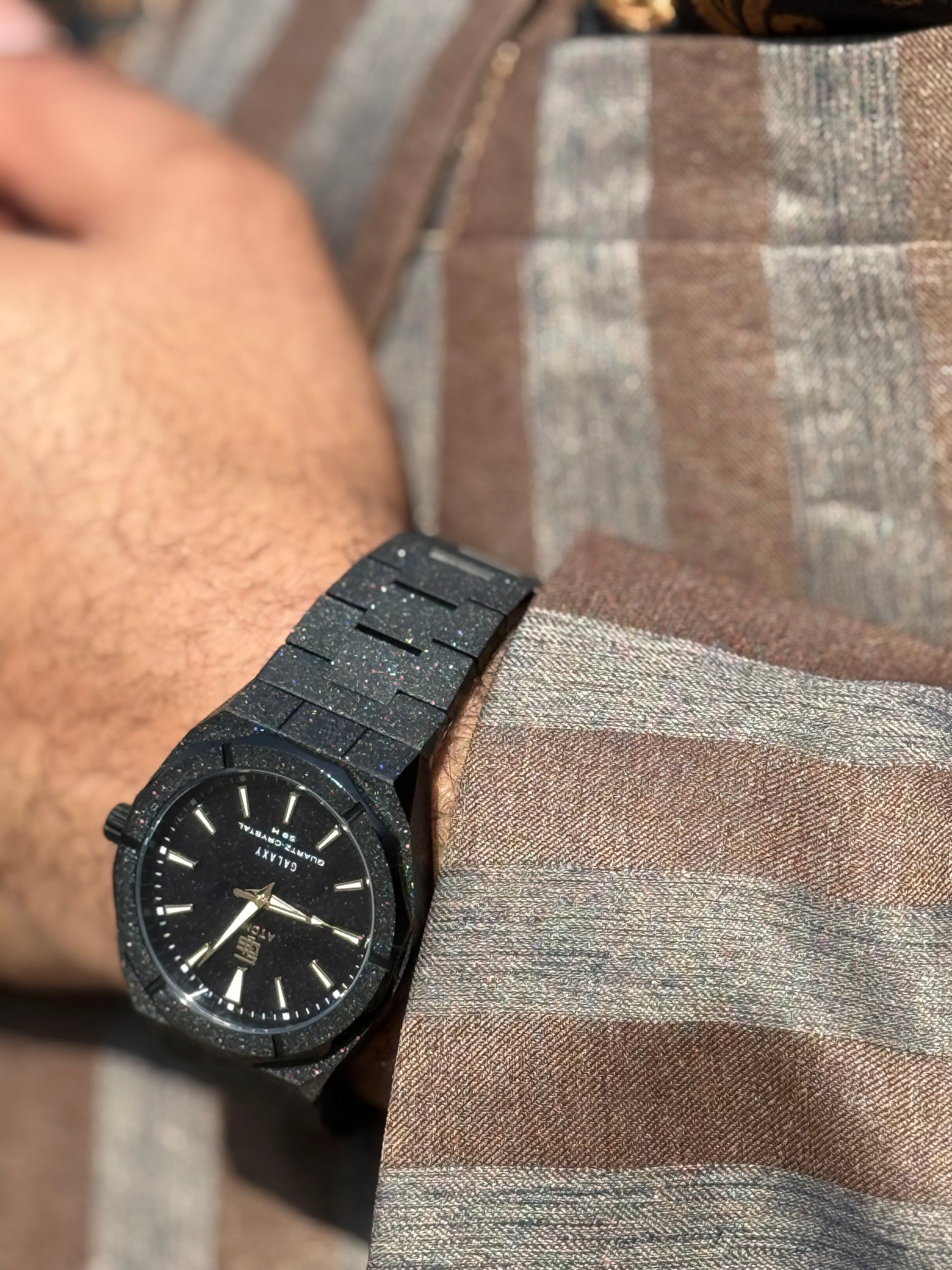 Atomic™ Galaxy Black – Frosted Steel Limited Edition (Australian Brand) - Top G Watches