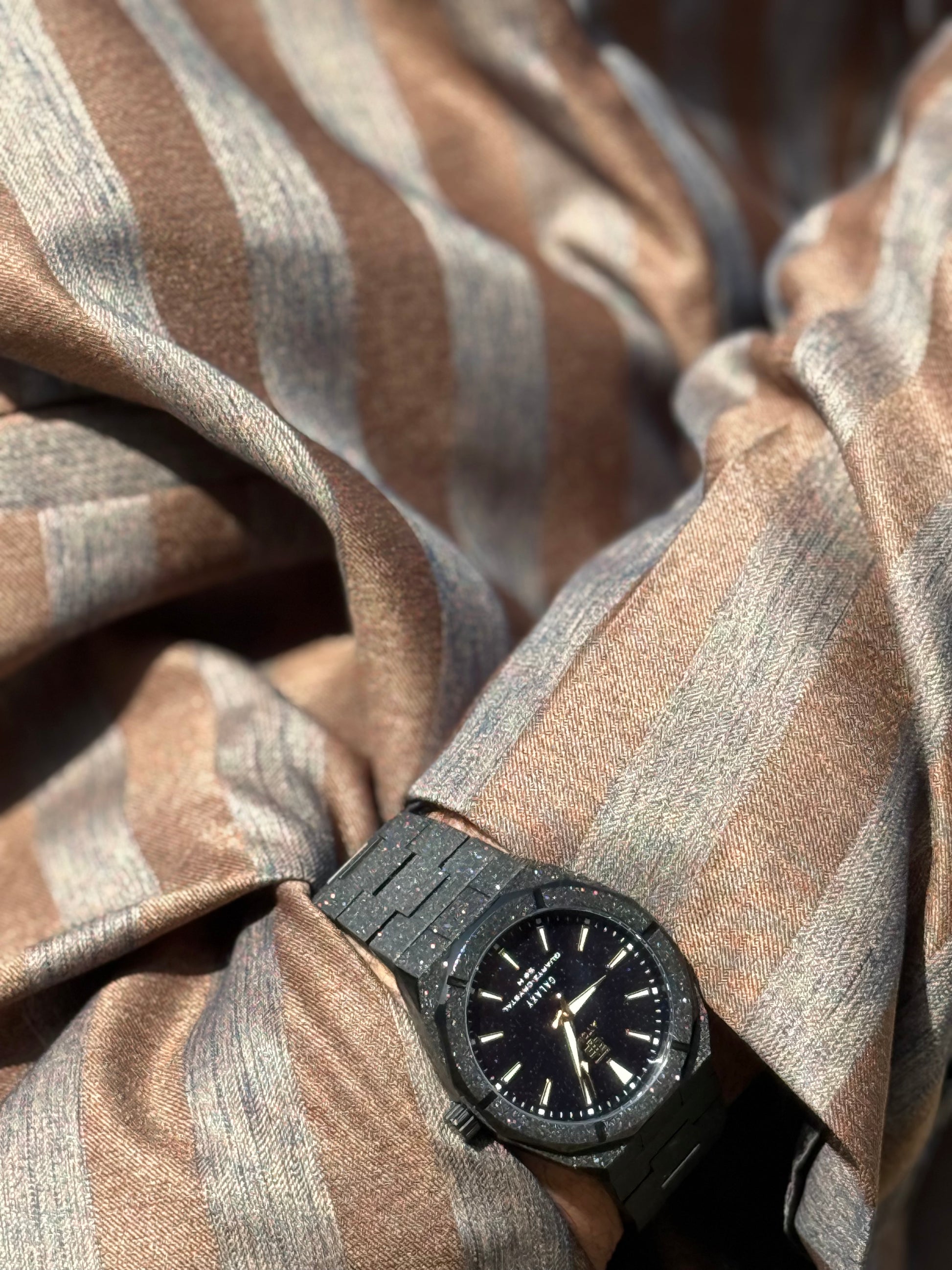 Atomic™ Galaxy Black – Frosted Steel Limited Edition (Australian Brand) - Top G Watches