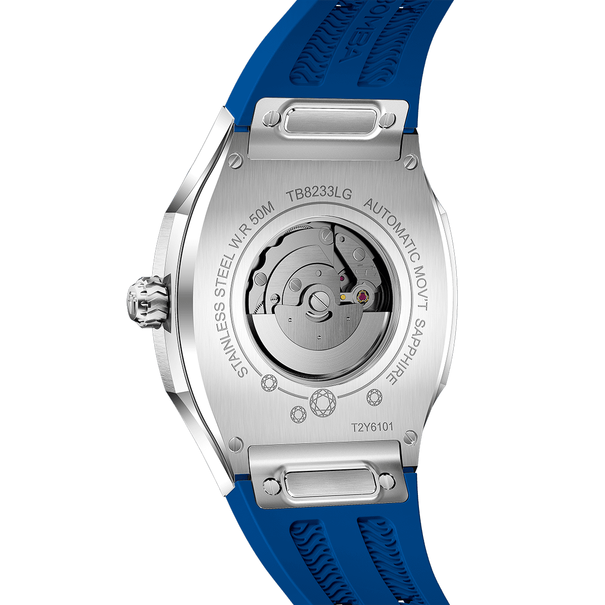 Official TSAR BOMBA Lumina TB8233 Diamond-Set Automatic Women's Watch