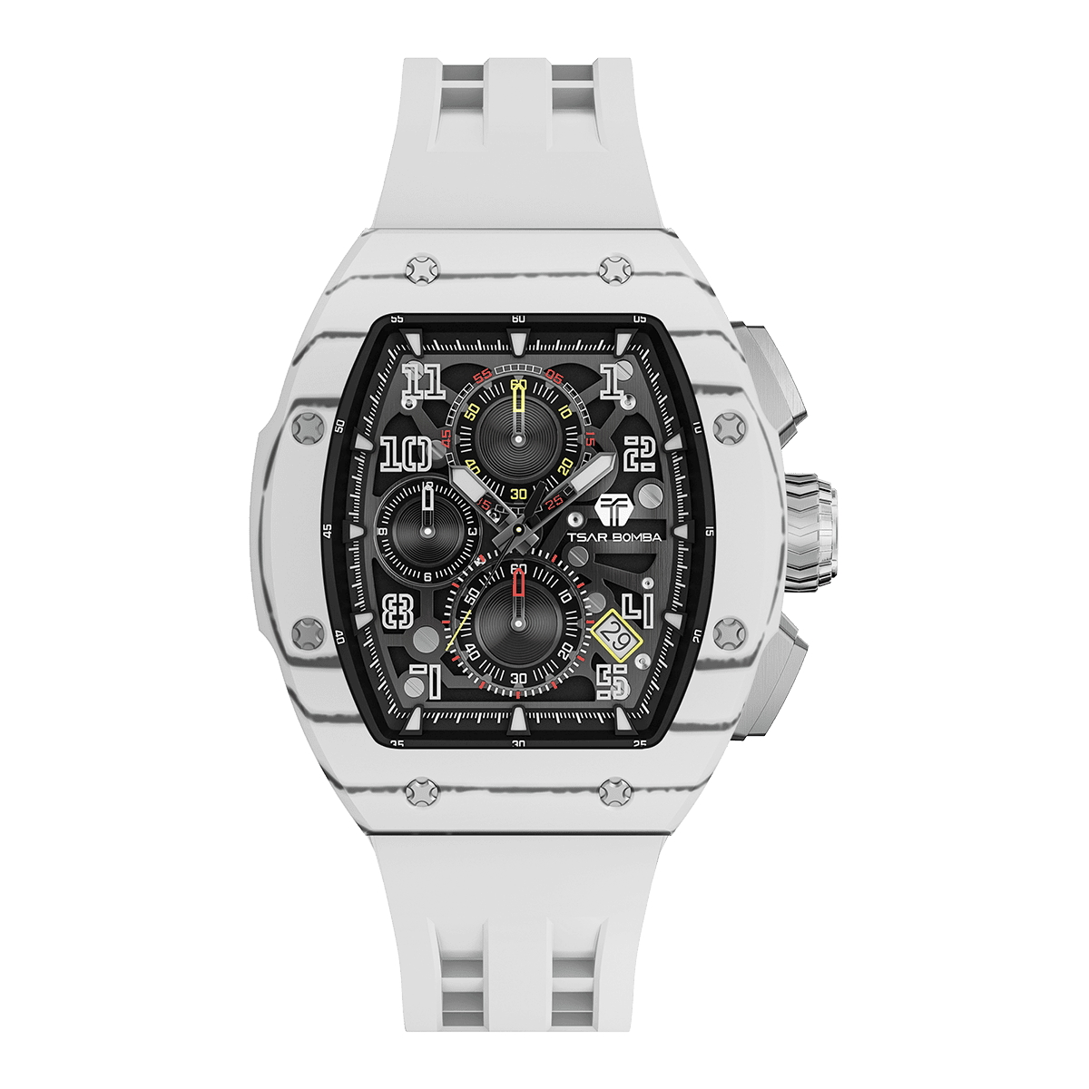 Official TSAR BOMBA – Atomic Interchangeable Luxury Calendar Watch TB8214
