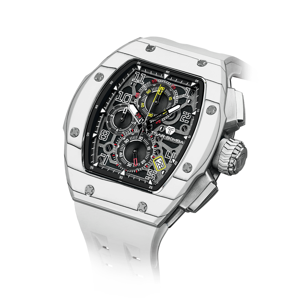 Official TSAR BOMBA – Atomic Interchangeable Luxury Calendar Watch TB8214