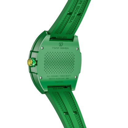 Official TSAR BOMBA Nucleus Femme Ladies Ceramic Watch – Swiss Movement TB8220L
