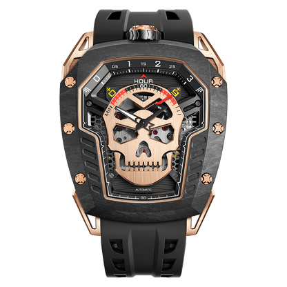 Official TSAR BOMBA Reactor-Core Decay TB8227 Automatic Watch | Carbon Fibre Luxury Watch