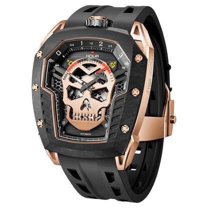 Official TSAR BOMBA Reactor-Core Decay TB8227 Automatic Watch | Carbon Fibre Luxury Watch
