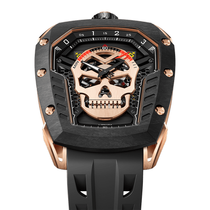 Official TSAR BOMBA Reactor-Core Decay TB8227 Automatic Watch | Carbon Fibre Luxury Watch