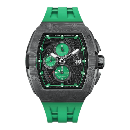 Official TSAR BOMBA Elemental Series Quartz Waterproof Mechanical Watch MK2 - TB8211Q-II