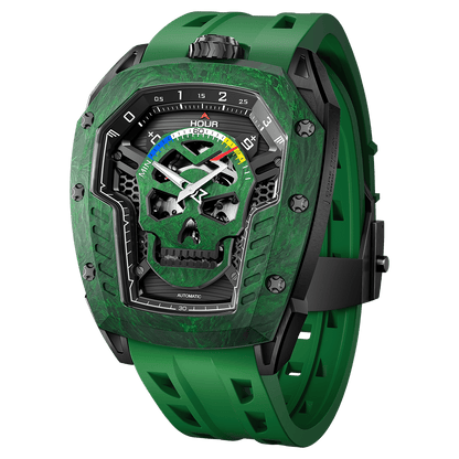 Official TSAR BOMBA Reactor-Core Decay TB8227 Automatic Watch | Carbon Fibre Luxury Watch