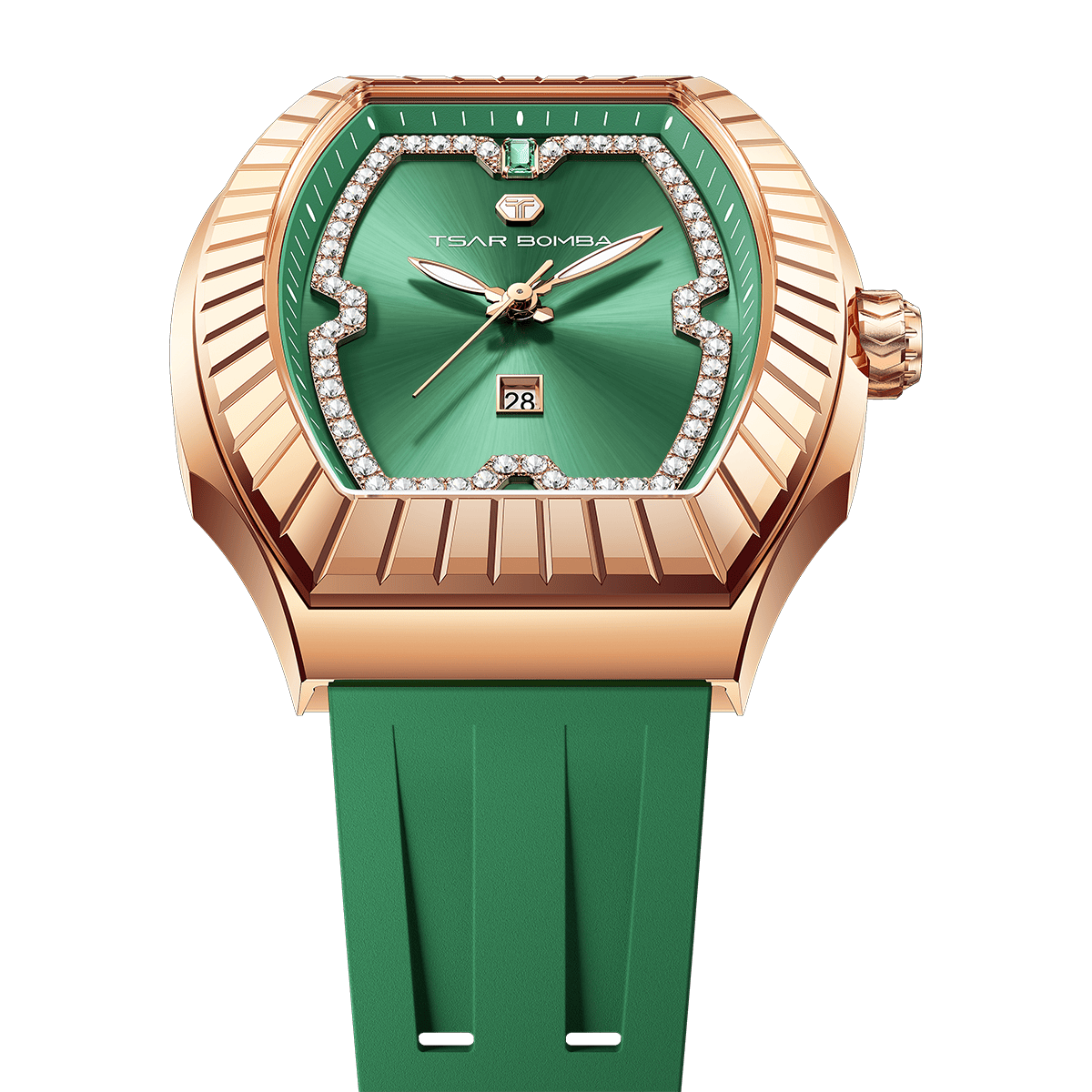 Official TSAR BOMBA TB8231 Nucleus Femme 04 Ladies Swiss Quartz Watch – Sapphire Crystal