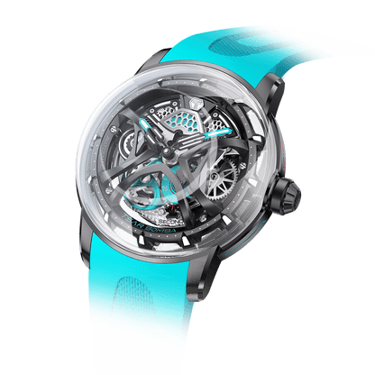 Official TSAR BOMBA Skunk Works T1 Skeleton Automatic Watch
