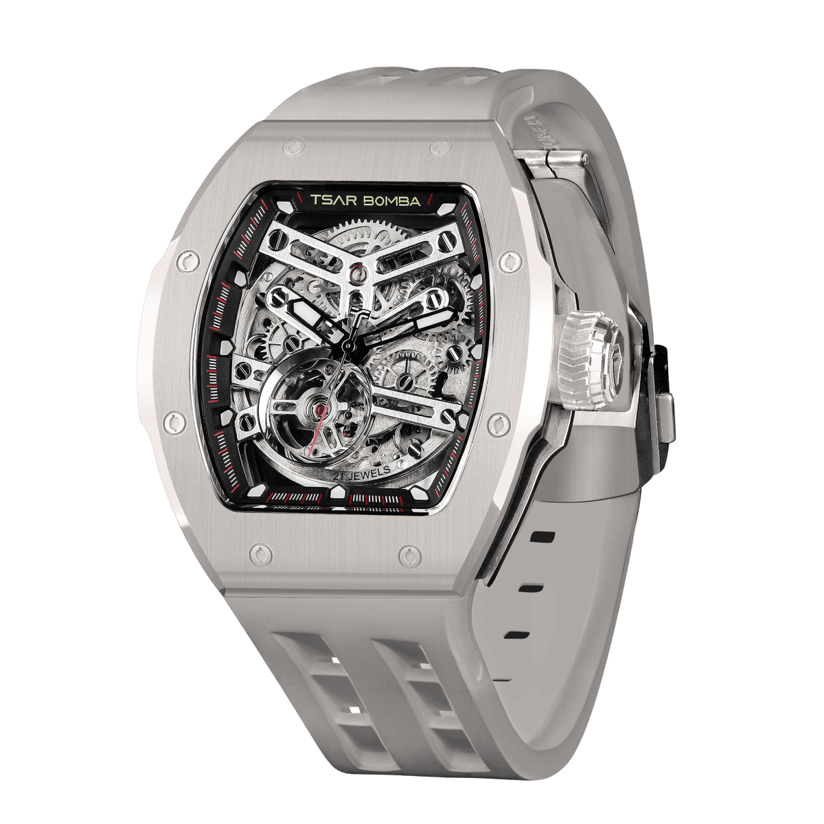 Official TSAR BOMBA TB8218 Atomic Automatic Watch – Interchangeable Collection