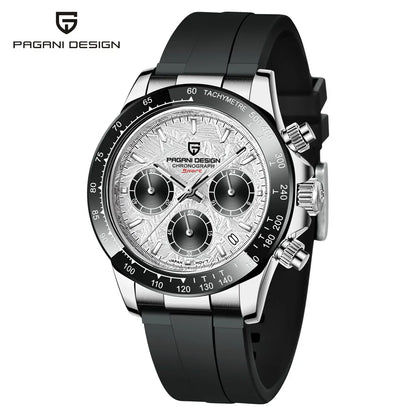 Pagani Design Elite Automatic Mechanical Sapphire-Glass Chronograph Watch - PD1664