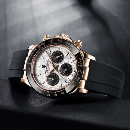 Pagani Design Elite Automatic Mechanical Sapphire-Glass Chronograph Watch - PD1664