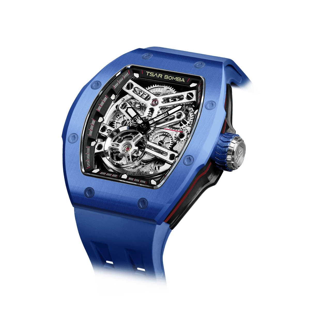 Official TSAR BOMBA TB8218 Atomic Automatic Watch – Interchangeable Collection