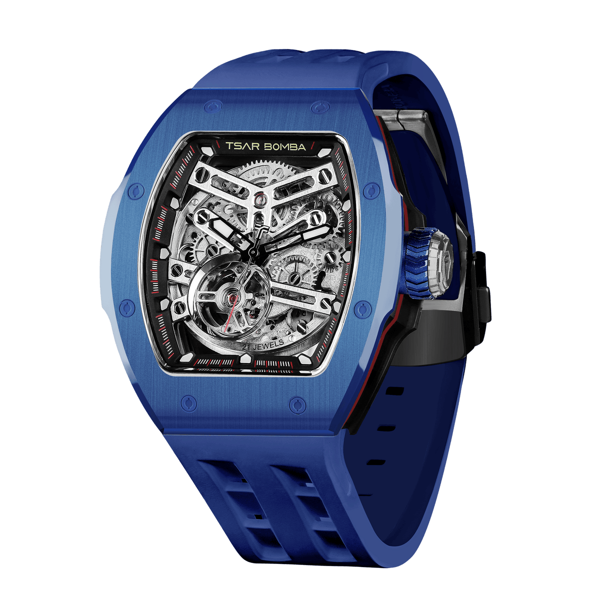 Official TSAR BOMBA TB8218 Atomic Automatic Watch – Interchangeable Collection