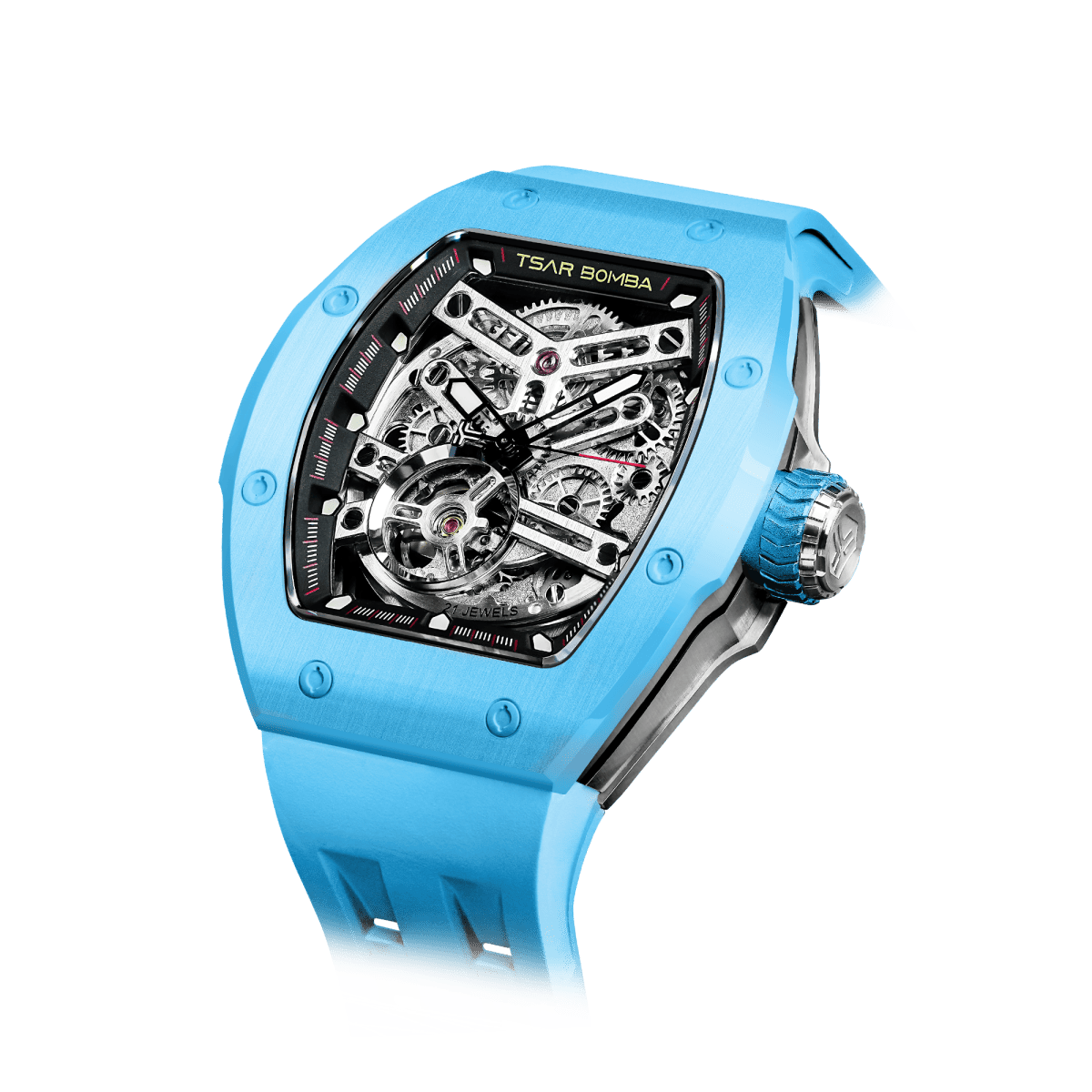 Official TSAR BOMBA TB8218 Atomic Automatic Watch – Interchangeable Collection